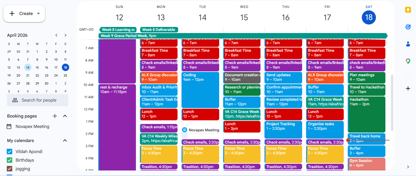 After Calendar